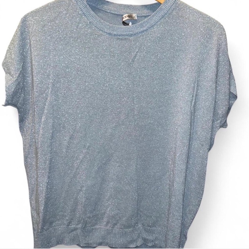 Elegant Blue Women's Top